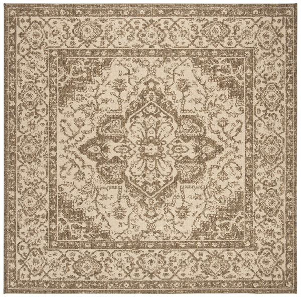 Safavieh Linden 137 PowerLoomed 100% Polypropylene Pile Indoor/ Outdoor Rug LND137C-8SQ