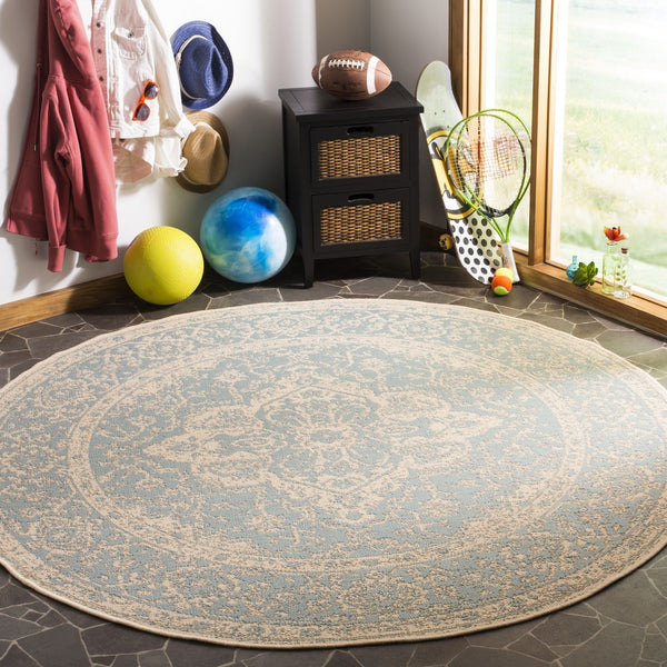 Safavieh Linden 137 PowerLoomed 100% Polypropylene Pile Indoor/ Outdoor Rug LND137K-5