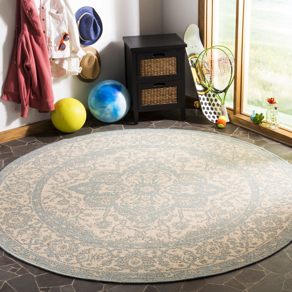 Safavieh Linden 137 PowerLoomed 100% Polypropylene Pile Indoor/ Outdoor Rug LND137L-5