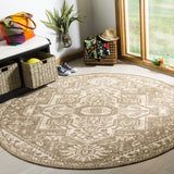 Safavieh Linden 138 PowerLoomed 100% Polypropylene Pile Indoor/ Outdoor Rug LND138A-8SQ