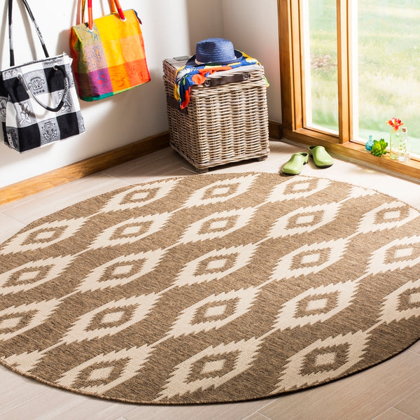 Safavieh Linden 171 PowerLoomed 100% Polypropylene Pile Indoor/ Outdoor Rug LND171A-5