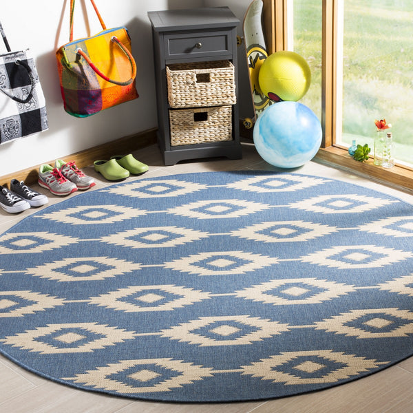 Safavieh Linden 171 PowerLoomed 100% Polypropylene Pile Indoor/ Outdoor Rug LND171N-5