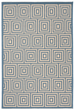 Safavieh Linden 173 PowerLoomed 100% Polypropylene Pile Indoor/ Outdoor Rug LND173N-5