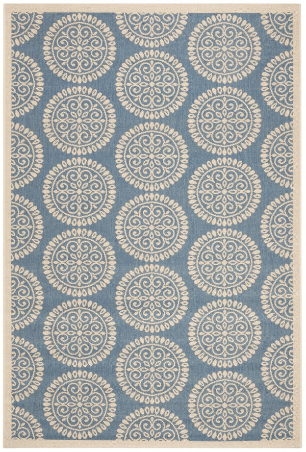 Safavieh Linden 176 PowerLoomed 100% Polypropylene Pile Indoor/ Outdoor Rug LND176M-5