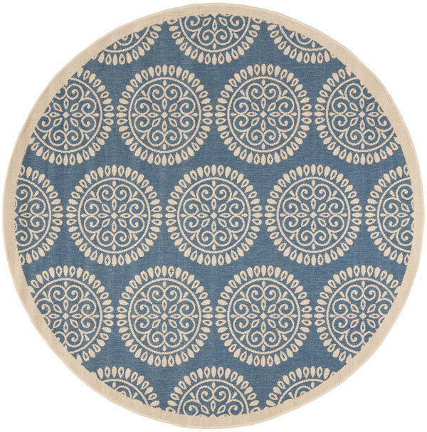 Safavieh Linden 176 PowerLoomed 100% Polypropylene Pile Indoor/ Outdoor Rug LND176M-5