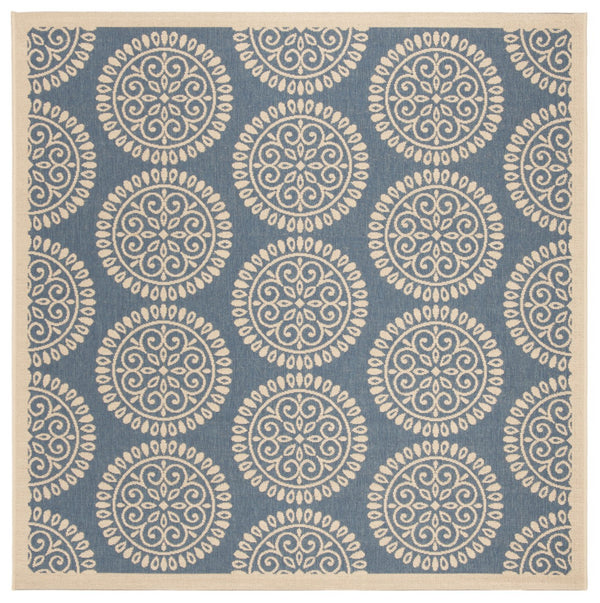 Safavieh Linden 176 PowerLoomed 100% Polypropylene Pile Indoor/ Outdoor Rug LND176M-5