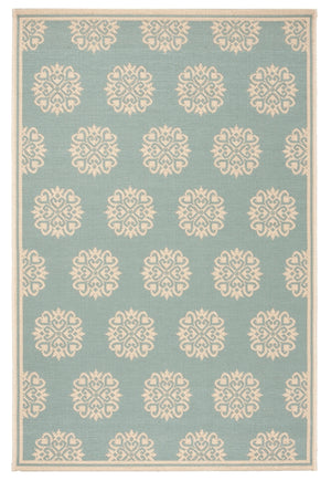 Safavieh Linden 181 PowerLoomed 100% Polypropylene Pile Indoor/ Outdoor Rug LND181K-5