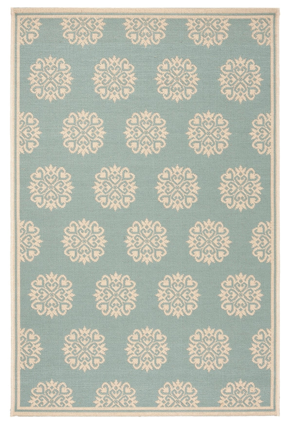 Safavieh Linden 181 PowerLoomed 100% Polypropylene Pile Indoor/ Outdoor Rug LND181K-5