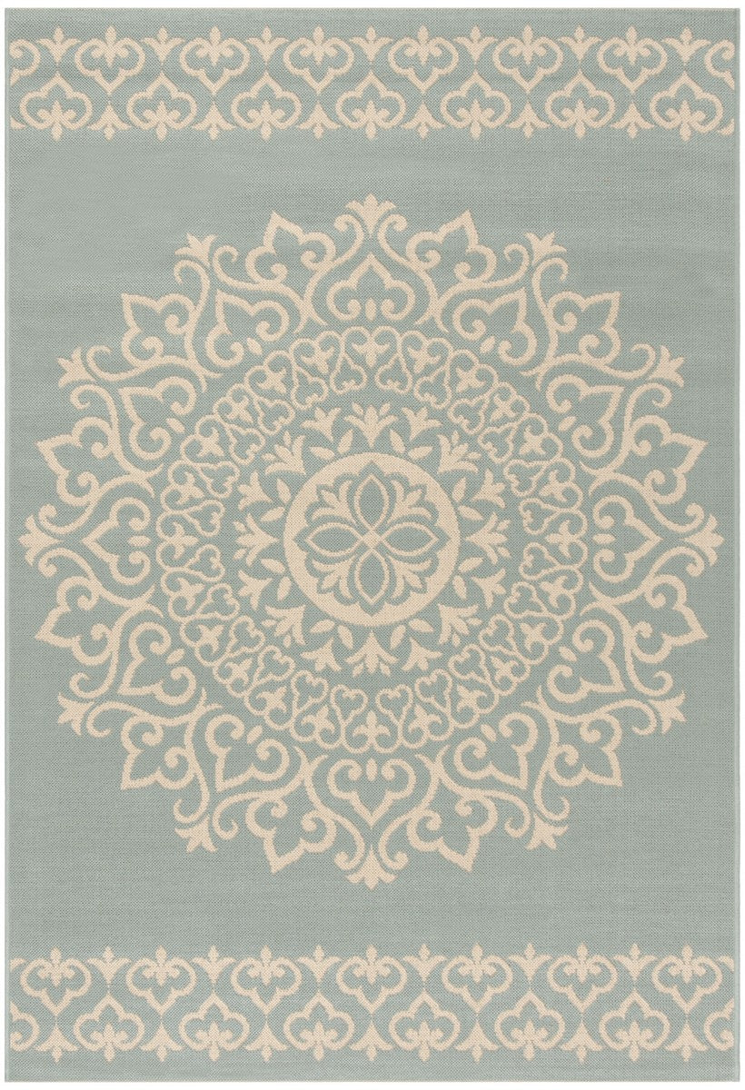 Safavieh Linden 183 PowerLoomed 100% Polypropylene Pile Indoor/ Outdoor Rug LND183L-5