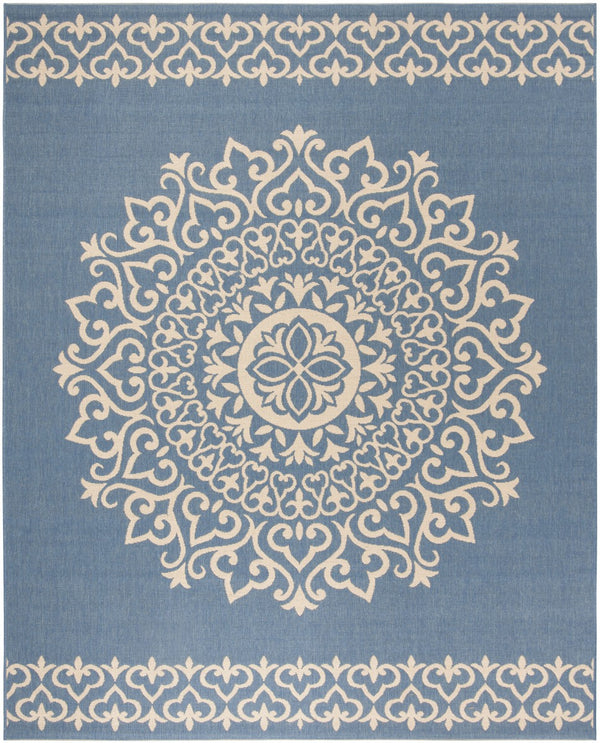 Safavieh Linden 183 PowerLoomed 100% Polypropylene Pile Indoor/ Outdoor Rug LND183N-5