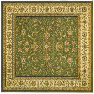 Lyndhurst Lnh219  Power Loomed Polypropylene Pile Rug Sage / Ivory