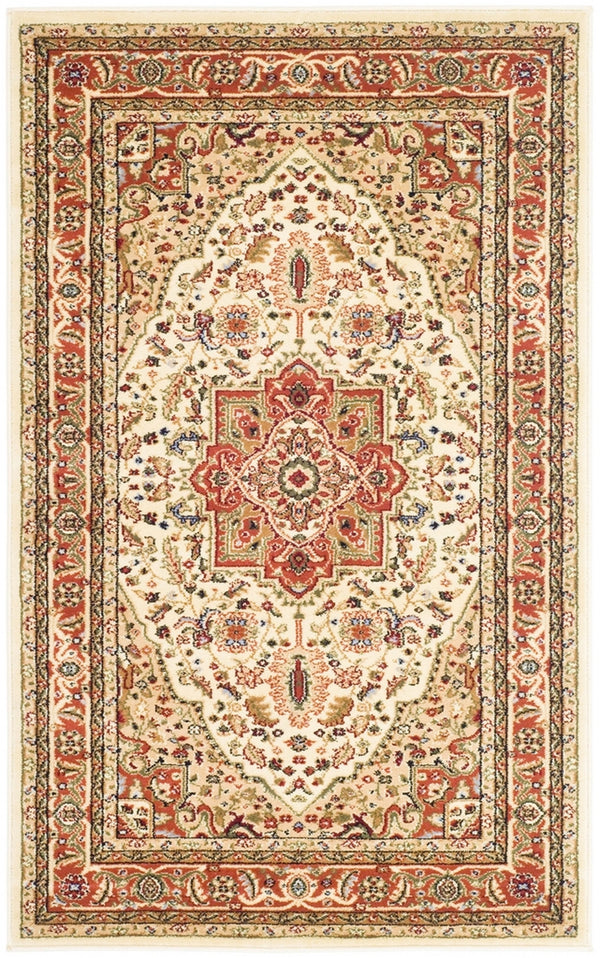 Safavieh Lnh330 Power Loomed Polypropylene Pile Rug LNH330R-5R