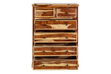 Porter Designs Taos Solid Sheesham Wood Natural Chest Natural 04-196-03-9048N