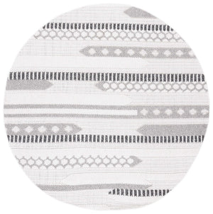 Safavieh Lotus 107 Transitional Power Loomed Rug Ivory / Dark Grey LOT107A-9