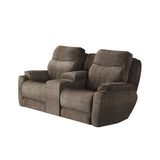 Southern Motion Showstopper 736-78P Transitional  Power Headrest Reclining Console Loveseat with Hidden Cupholders 736-78P 164-21