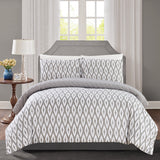 Ora Silver King 3pc Comforter Set