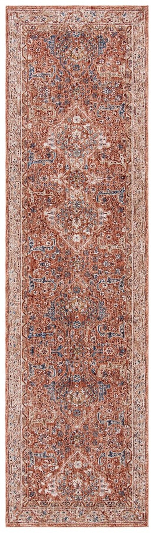 Safavieh Belvoir Power Loomed Polyester Pile Traditional Rug LRL1300B-9
