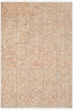 Laural LRL-6014 Cottage Jute Rug LRL6014-69 Khaki, Sage, Cream 100% Jute 6' x 9'