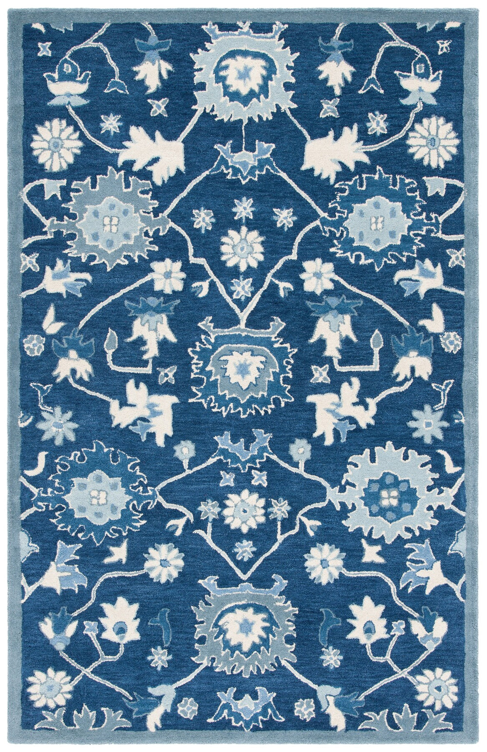 Safavieh Lauren Ralph Lauren 6950 Hand Tufted 80% Wool/20% Cotton Traditional Rug LRL6950M-9