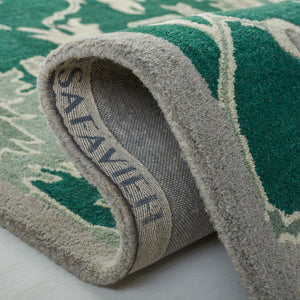 Safavieh Lauren Ralph Lauren 6950 Hand Tufted 80% Wool/20% Cotton Traditional Rug LRL6950Y-9