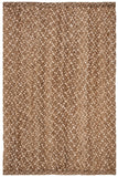 Two Color Braid Hand Woven Jute Rug