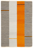 Safavieh Aryn Stripe Flat Weave Wool Rug Persimmon Wool LRL7310A-9