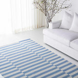 Ludlow Stripe Cotton Flat Weave Rug