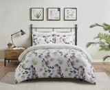 Chic Home Everly Duvet Cover Set Green Twin