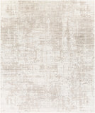 Lucknow LUC-2303 Modern Viscose, Wool Rug LUC2303-810 Light Gray, Ivory, Taupe 75% Viscose, 25% Wool 8' x 10'