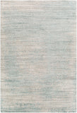 Lucknow LUC-2304 Modern Viscose, Wool Rug LUC2304-81012 Light Gray, Taupe, Teal 75% Viscose, 25% Wool 8'10" x 12'