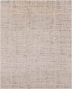 Ludlow LUD-2001 Modern Viscose Rug LUD2001-810 Ivory, Dark Brown, Taupe 100% Viscose 8' x 10'