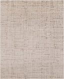 Ludlow LUD-2001 Modern Viscose Rug LUD2001-810 Ivory, Dark Brown, Taupe 100% Viscose 8' x 10'