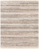 Lugano LUG-2300 Global Viscose, Wool Rug LUG2300-810 Camel, Cream, White, Charcoal 50% Viscose, 50% Wool 8' x 10'