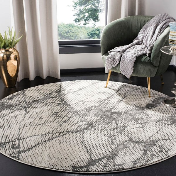 Safavieh Lurex 187 Power Loomed 66% Polypropylene/34% Polyester Contemporary Rug LUR187A-10