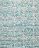 Luxor 129 Hand Knotted Banana Silk 0 Rug Light Blue Banana Silk LUX129A-9