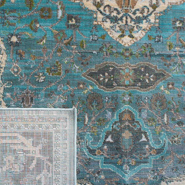 Safavieh Luxor 342 Power Loomed Polypropylene Traditional Rug LUX342K-6