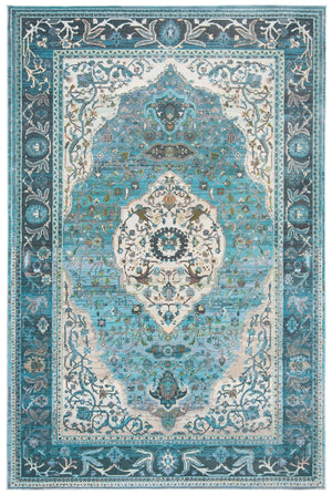 Safavieh Luxor 342 Power Loomed Polypropylene Traditional Rug LUX342K-6