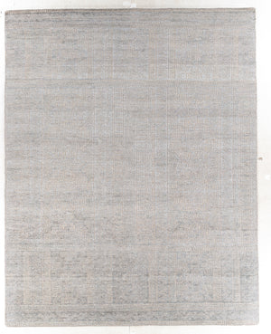 Livorno LVN-2302 Traditional Viscose, Wool Rug LVN2302-810 Medium Gray, Taupe 80% Viscose, 20% Wool 8' x 10'