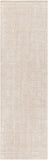 Livorno LVN-2303 Traditional Viscose, Wool Rug LVN2303-268 Beige, Khaki 80% Viscose, 20% Wool 2'6" x 8'