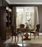 Hooker Furniture Tynecastle Traditional-Formal Bunching Bookcase in Poplar Solids and Figured Alder Veneers 5323-10446