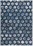 Nourison Michael Amini City Chic MA100 Modern Handmade Woven Indoor only Area Rug Cobalt 8' x 10' 99446305701