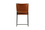 Porter Designs Toluca Leather Transitional Dining Chair Brown 07-218-02-3669