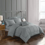 Jordyn Grey King 8pc Comforter Set