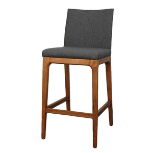 New Pacific Direct Devon Fabric Counter Stool, (Set of 2) 4400013-NS-NPD