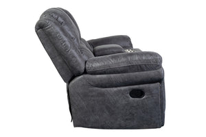 Porter Designs Socorro seat Contemporary Reclining Love Gray 03-180C-02-7625