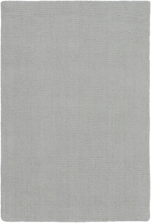 Mystique M-211 Modern Wool Rug M211-23 Medium Gray 100% Wool 2' x 3'