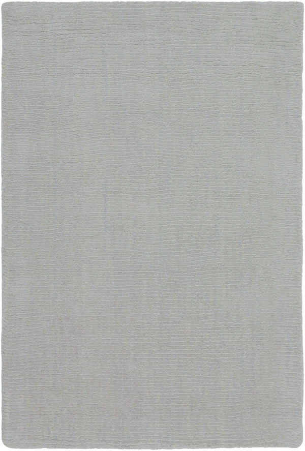 Mystique M-211 Modern Wool Rug M211-23 Medium Gray 100% Wool 2' x 3'
