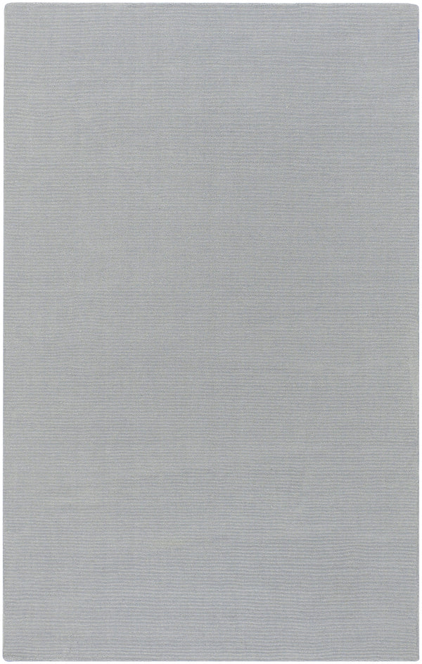 Mystique M-211 Modern Wool Rug M211-58 Medium Gray 100% Wool 5' x 8'