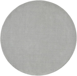 Mystique M-211 Modern Wool Rug M211-99RD Medium Gray 100% Wool 9'9" Round