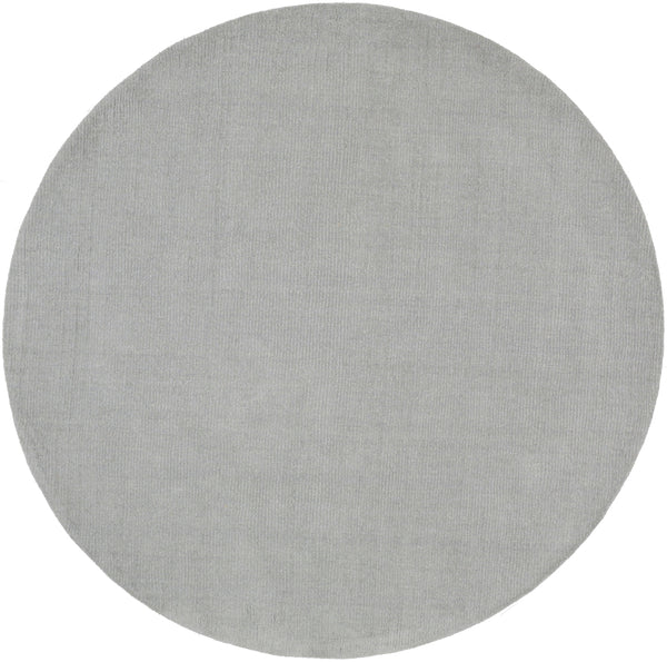 Mystique M-211 Modern Wool Rug M211-99RD Medium Gray 100% Wool 9'9" Round